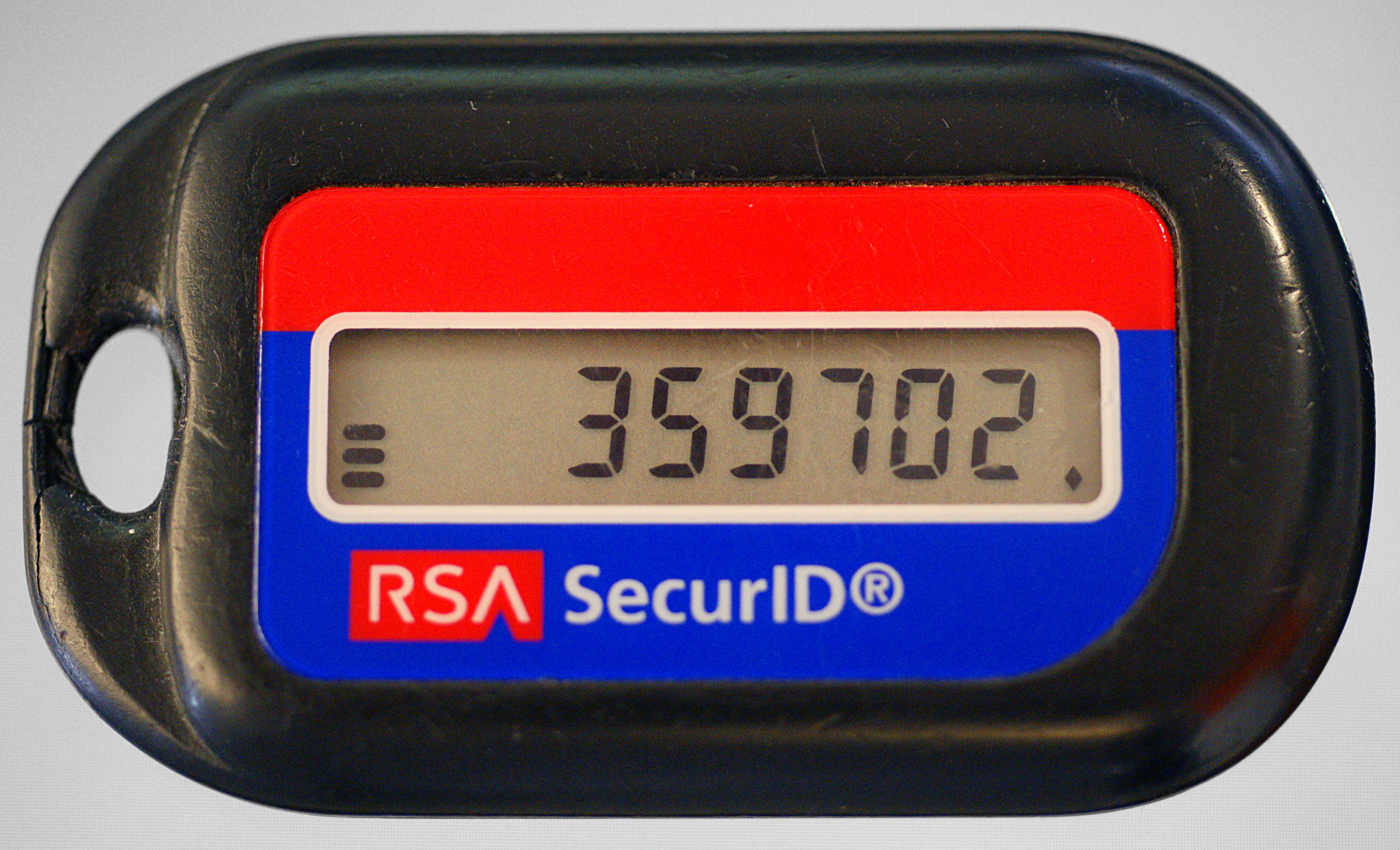 RSA SecurID Hardware Token